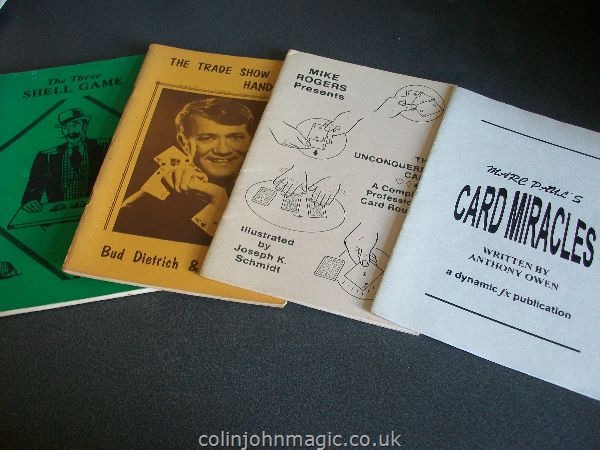 Second Hand Magic : Secondhand Magic Collection No. 5 : 4 Misc. Booklets