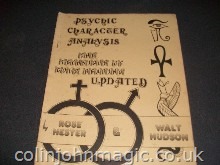 Psychic Character Analysis