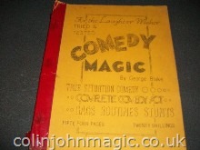 Comedy Magic. George Blake